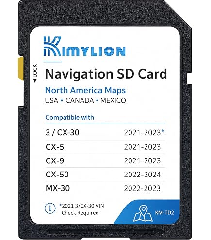 Amazon.com: Latest Map Navigation SD Card TD2K-66-EZ1 Compatible